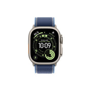 Apple Watch Ultra 3 Titanium Cellular 49mm With Trail Loop In Bluelight Blue Ml