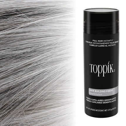 TOPPIK Hair Building Fibers Gray 12g