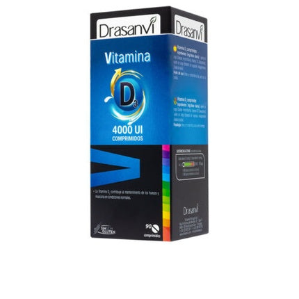 Nutrition Drasanvi Unisex Vitamina D3 4000 Ui 90 Comprimidos
