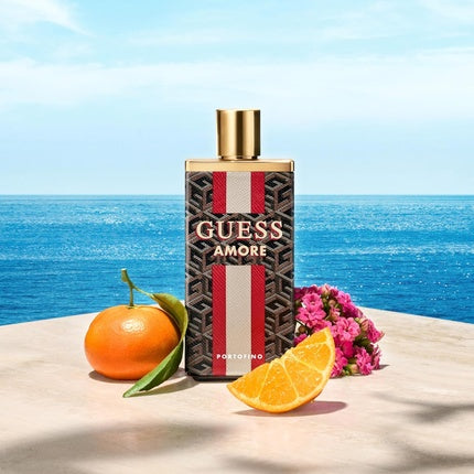 GUESS Amore Portofino Eau de Toilette for Women and Men Genderless Unisex Perfume Spray 3.4 Fl. Oz.