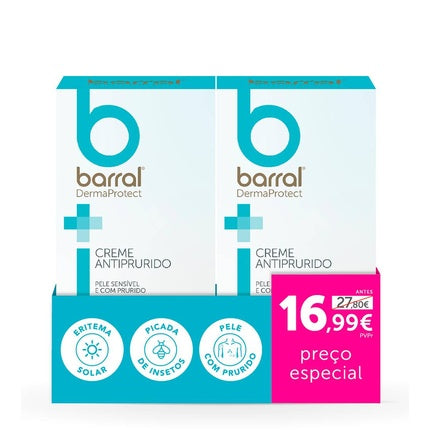 Barral Dermaprotect Anti-Itch Cream 2x100ml Special Price