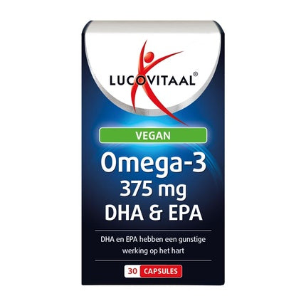 Lucovitaal Omega 3 Epa And Dha Vegan3 75 Mg - Vegan Omega 3 Supplement