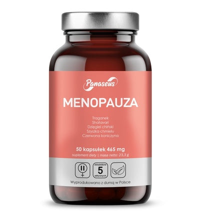 Panaseus Menopause Dietary Supplement 50 Capsules