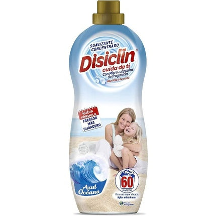 Disiclin Fabric Softener Concentrate 60 Washes 1300ml Ocean Blue