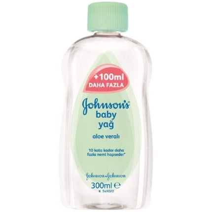 Johnson's Baby Baby Oil with Aloe Vera 300ml