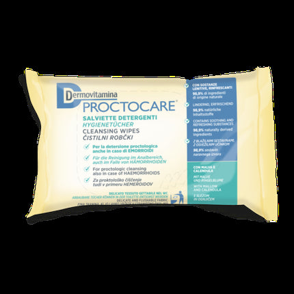 Proctocare Dermovitamina 15 Wipes