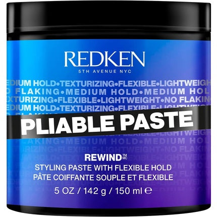 REDKEN Pliable Paste Texturizing Hair Paste for Flexible All-Day Re-Workability 150ml