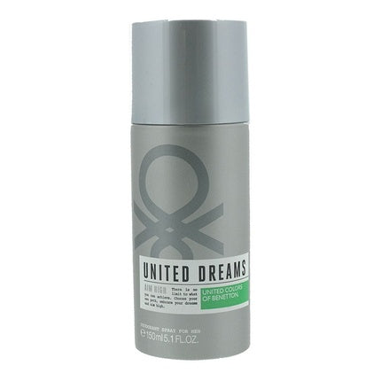 Benetton United Dreams Aim High Deodorant Spray For Men 150ml
