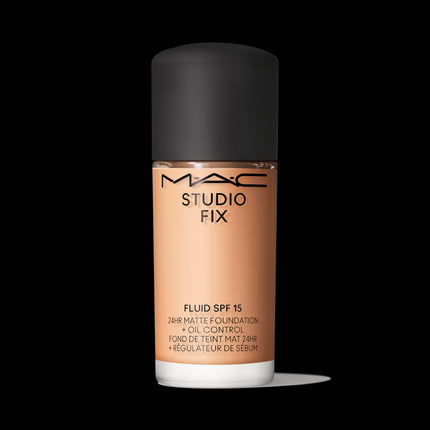 Mac Mini Studio Fix Fluid Spf 15 24hr Matte Foundation Oil Control 15 Ml