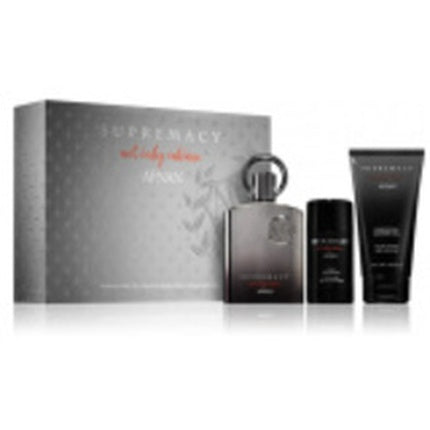 Afnan Supremacy Not Only Intense Extrait De Parfum Gift Set 100 Ml Eau De Parfum 150 Ml After Shave Balm And 150 Ml Shower Gel