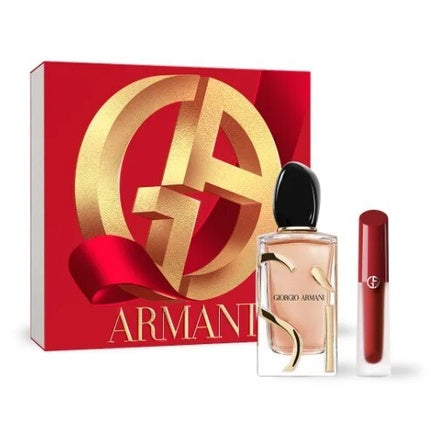 Giorgio Armani S Intense 2023 Eau De Parfum 100 Ml Lip Maestro Satin 4 Ml