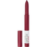 Maybelline Superstay Matte Ink Crayon Longlasting Dark Red Lipstick