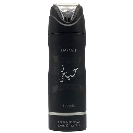 Lattafa Hayaati Perfumed Deodorant Spray for Unisex 6.67 Ounce 200ml