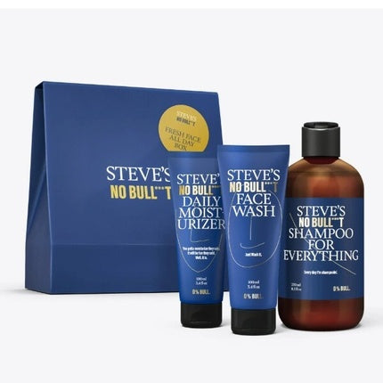 Steve's Fresh Face All Day Set Skin And Hair Care Gift Set