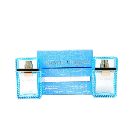Versace Man Fraiche Eau De Toilette 2x 30ml Exclusive Travel Retail