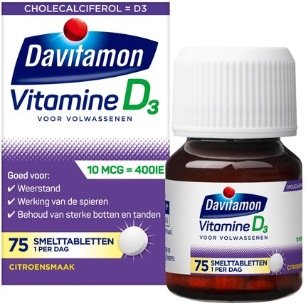Davitamon D3 Adult Melting Tablets Vitamin D Supplement