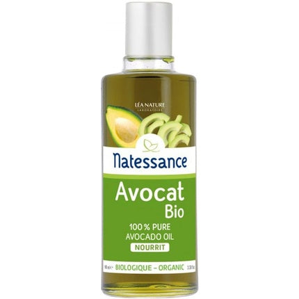 Natessance Organic Avocado Oil 100% Pure 100ml