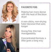 fave4 hair Twice as Thick Thickening Cream for Bigger Hair 5.5 Ounce