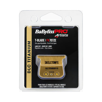 Babyliss Pro Trimmer Blade Skeleton Gold