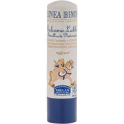 Helan Linea Bimbi Bio Children's Lip Balm Nourishing Moisturising Cocoa Butter with Sweet Almond Olive Oil Shea Butter Camomile Flowers Vanilla Aroma