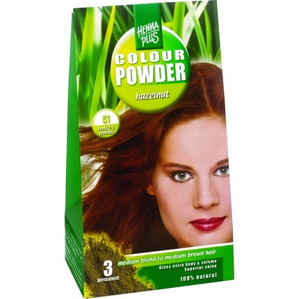 Hennaplus Colour Powder 51 Hazelnut