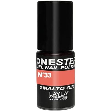 LAYLA COSMETICS One Step Gel Nail Polish Sunset Fluo Number 33