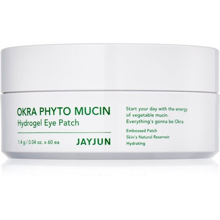 Jayjun Okra Phyto Mucin Hydrogel Eye Contour Mask - 60 pcs