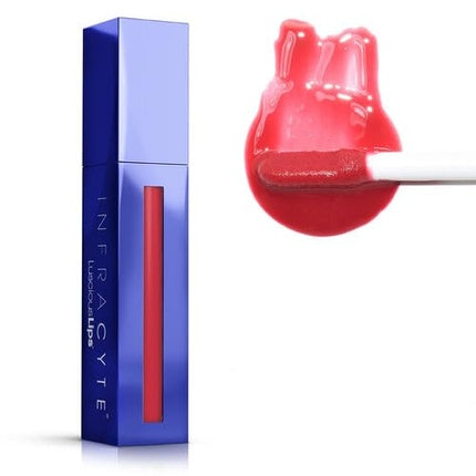 Lusciouslips Lip Gloss Lipstick Dynamite Delight 334 Plumped Lips Instantly