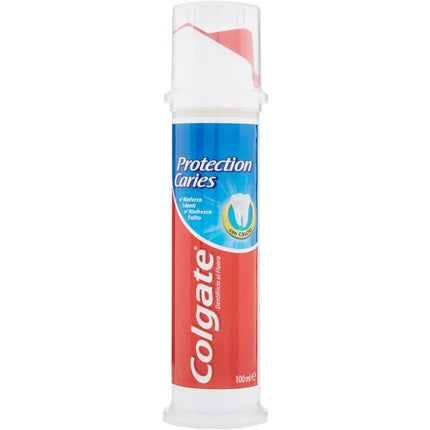Colgate Maximum Caries Protection Toothpaste with Dispenser 100ml 1.6 Fl Oz - Made in Italy