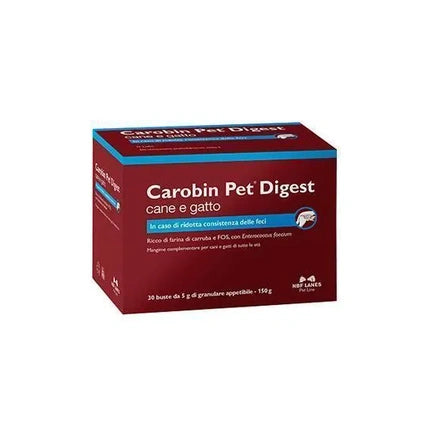 Nbf Lanes Srl Carobin Pet Digest Granules 30 Sachets Of 5 Grams