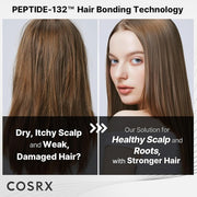 Cosrx Peptide 132 Hair Bonding Shampoo Daily Scalp Treatment for Dandruff