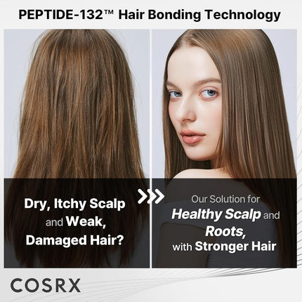 Cosrx Peptide 132 Hair Bonding Shampoo Daily Scalp Treatment for Dandruff