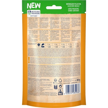 Vitakraft Meaty Dog Snack Duck Bonas Calcium Bone Duck 80g