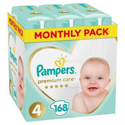 Pampers Premium Monthly Box S4 168 Pieces