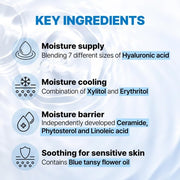 Real Barrier Aqua Soothing Ampoule 1.69 Fl Oz Cooling Moisturizer