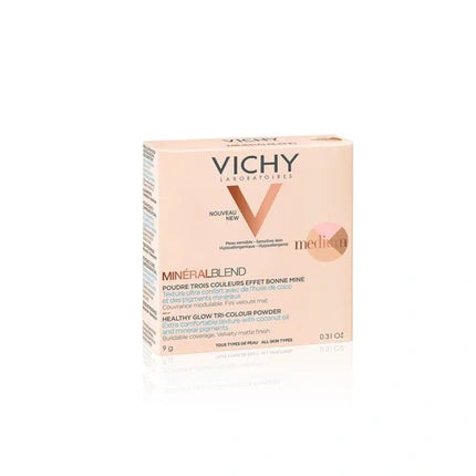 Vichy Mineralblend Mosaic Powder Healthy And Radiant Color Medium 9g