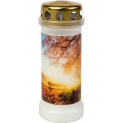 Bolsius Grave Candle Longlasting Burner No 6 With Lid Sunset