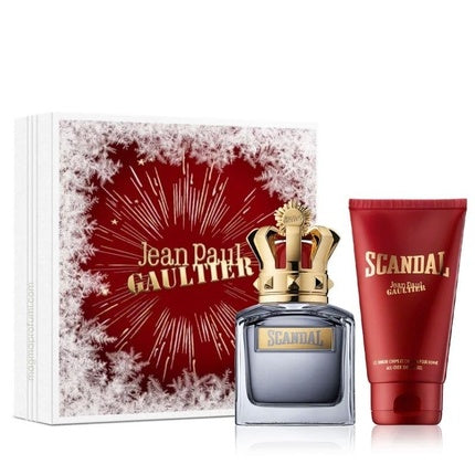 Jean Paul Gaultier Scandal Pour Homme Eau de Toilette 50ml with Shower Gel 75ml Men's Box
