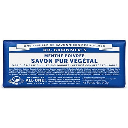 Dr. Bronner's Peppermint Solid Soap