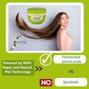 Macadamia Natural Oil Bond Repair Masque 236ml with Fermented Amino Acids, Argan Oil, and Sunflower Oil - Helps Revive and Strengthen Overly Processed, Damaged Hair