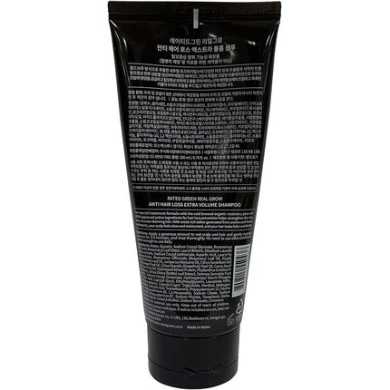 Rated Green Real Grow Anti-Hair Loss Extra Volume Shampoo for Thinning Hair