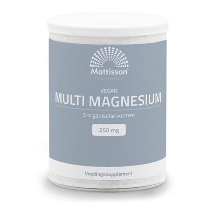 Mattisson Multi Magnesium Powder Vegan - Dietary Supplement