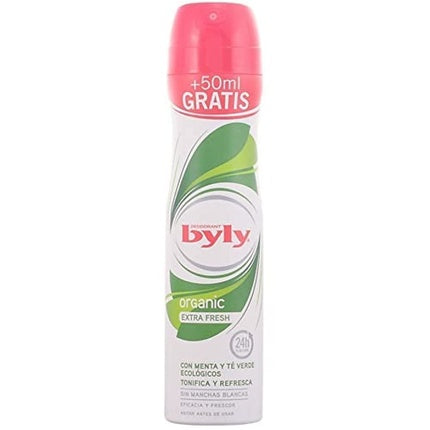 BYLY Organic Extra Fresh Deodorant Spray 0.2L