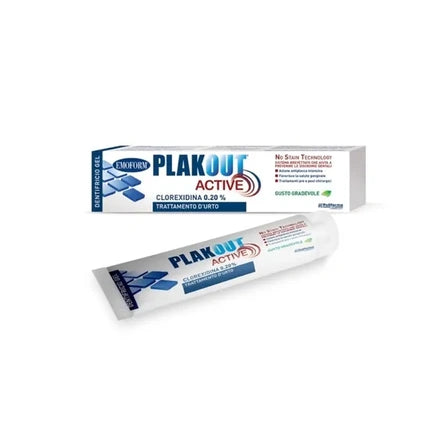 Polifarma Benessere Plak Out Active Toothpaste With Chlorhexidine 75 Ml