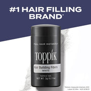 TOPPIK Hair Building Fibers White 12g