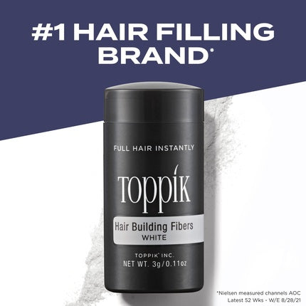 TOPPIK Hair Building Fibers White 12g