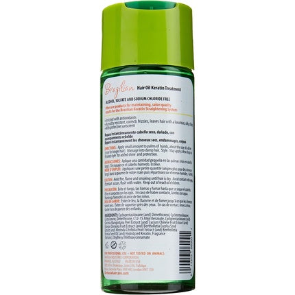 Fantasia Brazilian Hair Oil Keratin Treatment 171ml 6 fl oz