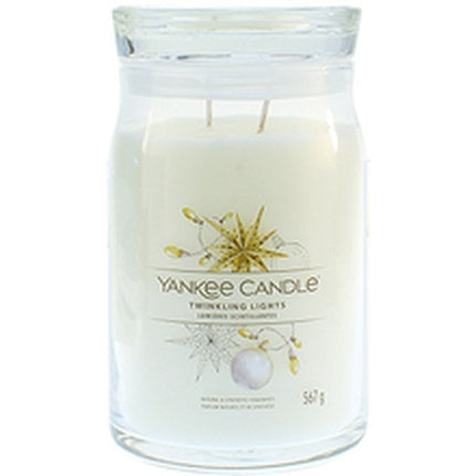 Yankee Candle Twinkling Lights Signature Candle Medium Glass 368 G