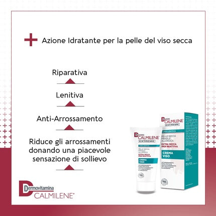 Dermovitamina Calmilene Extreme Face Cream 50ml