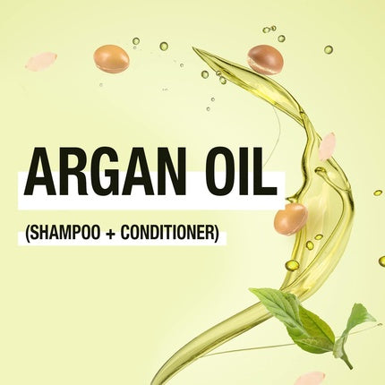 INOAR Argan Oil Shampoo and Conditioner for Stressed Hair Types 8.5 Ounces 250 Milliliters